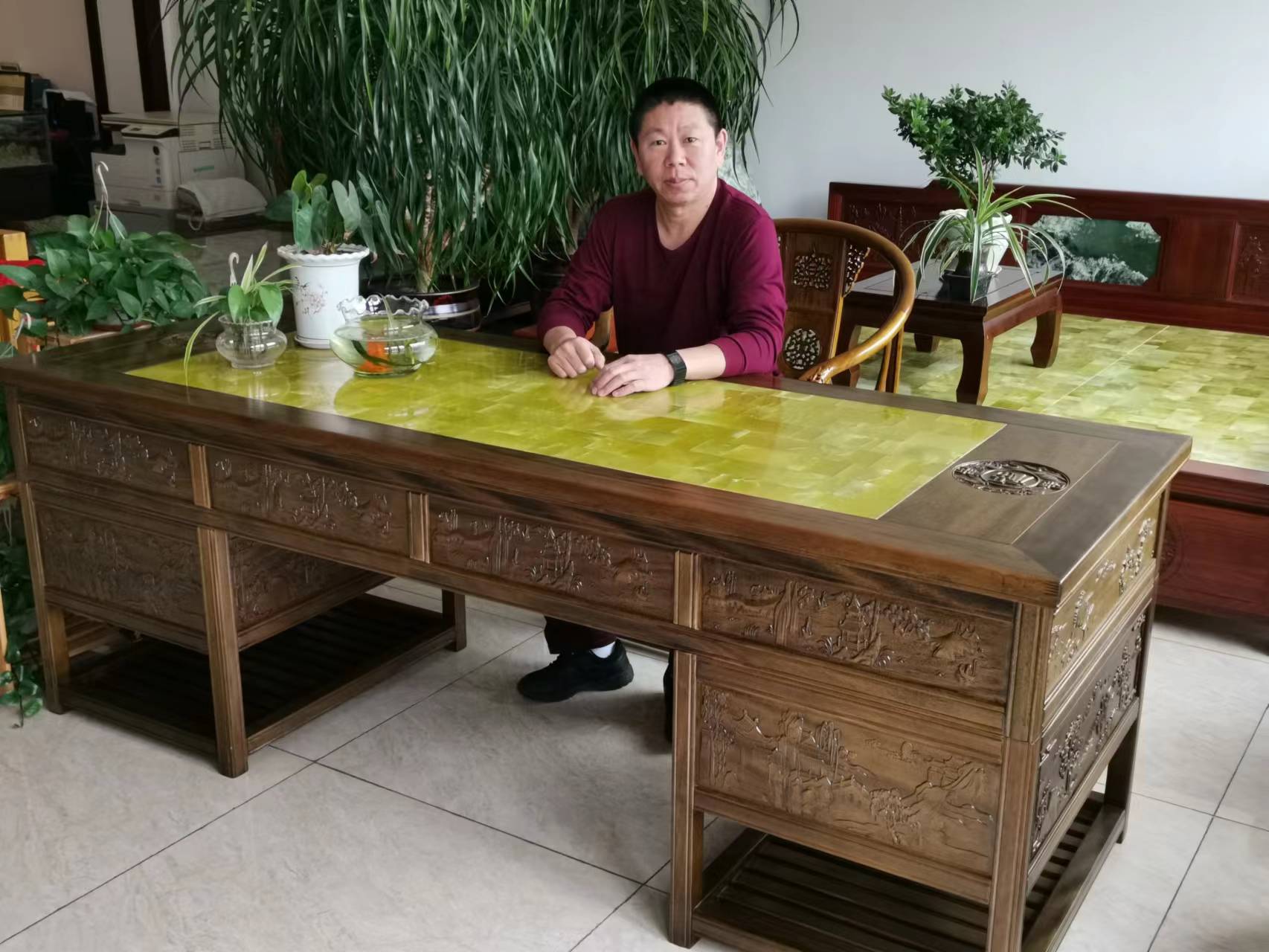绥芬河忠华玉石电炕大全