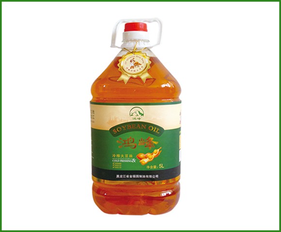 鸿峰冷榨大豆油 5L