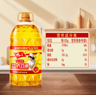 九三厨娘一级大豆油5.43L