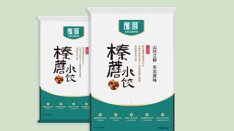 Elm yellow mushroom dumplings