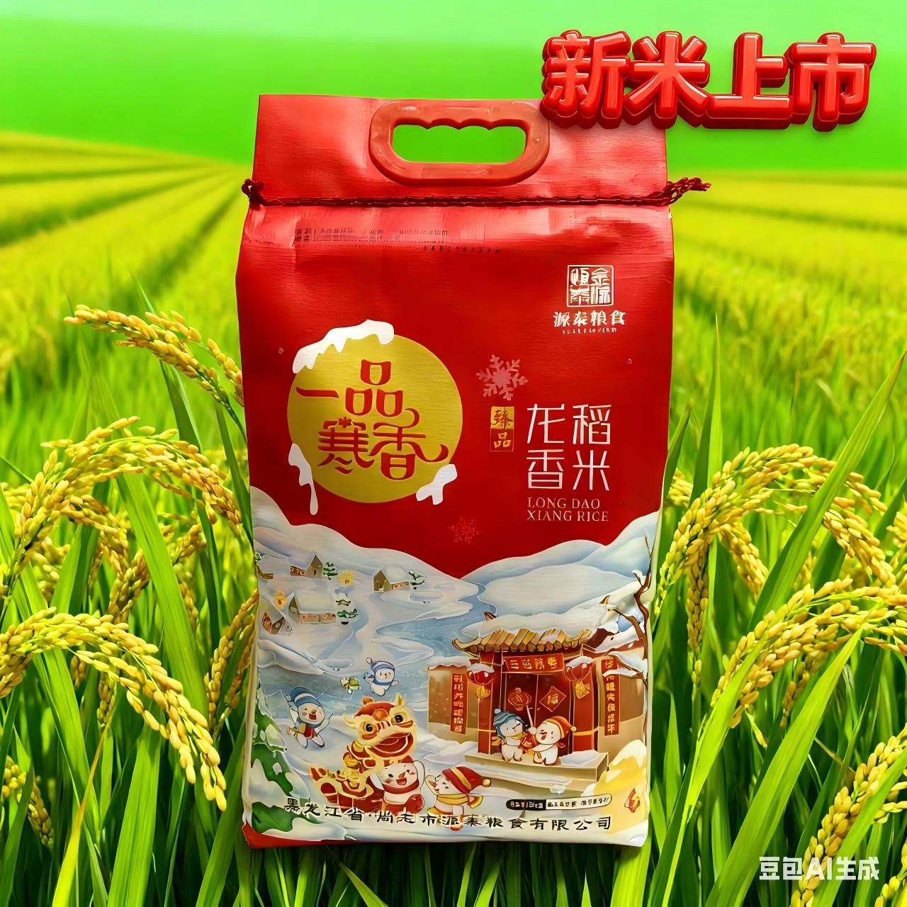 Premium Long Rice with Fragrant Millet Flavor
