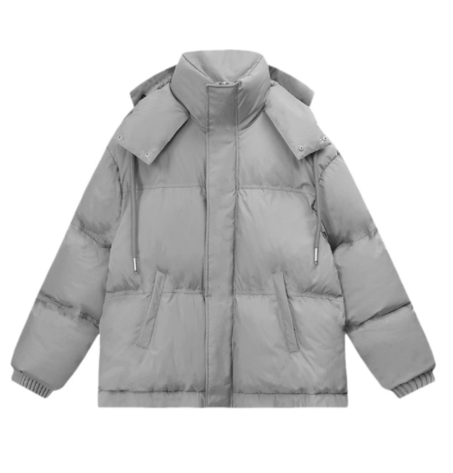 冬季新款韩版宽松立领短款羽绒服女 90 鸭绒 （国贸杜智慧）